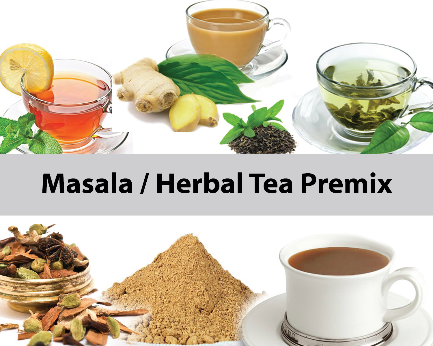 Mixer for Herbal Tea Mix