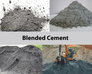 mixer for blended cement