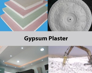 mixer for gypsum plaster mix